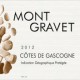 Mont Gravet Cotes de Gascogne 2012 Featured at Bishop's Stock label for Mont Gravet Cotes de Gascogne