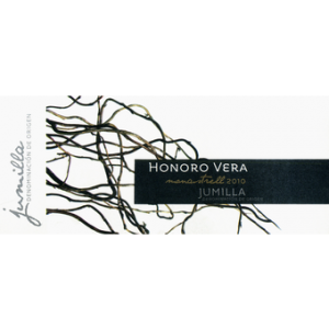 Label of Honoro Vera Monastrell from Spain