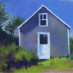 Pastel of house by Gail Higgenbotham