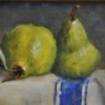 Painting of pears by Lois Engberg