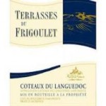 label on 2011 red blend Terrasses du Frigoulet featured at Bishop's Stock