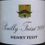 label on Fessy Pouilly Fuisse