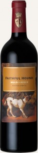 bottle shot of Mulderbosch Faithful Hound Bordeaux Blend